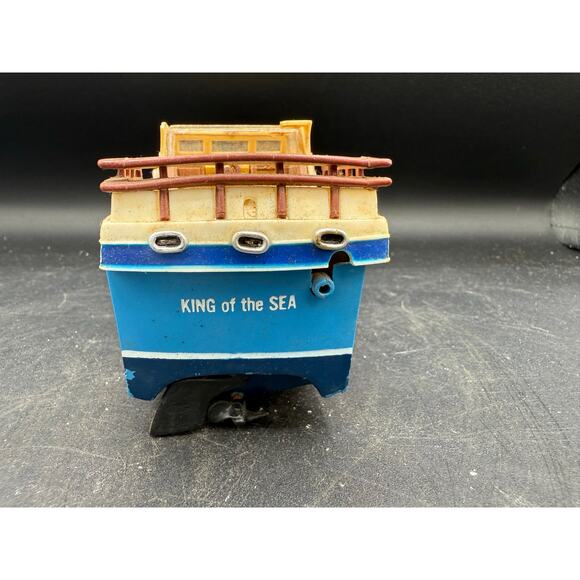 VINTAGE 1960'S TOY MOTORIFIC-BOATERIFIC-KING OF THE SEA BOAT BY IDEAL - Picture 3 of 8